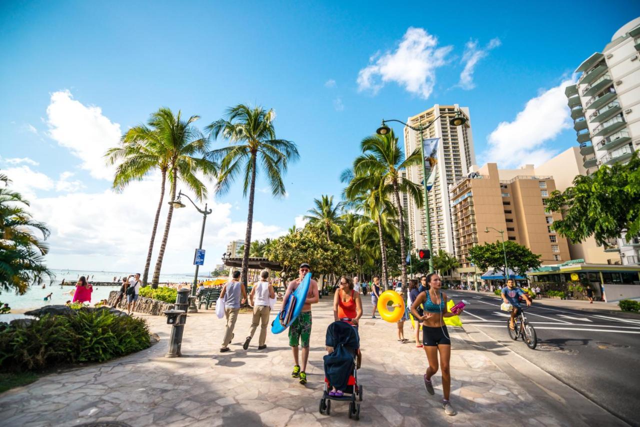 Beautifully Upgraded Studio Close To Waikiki Beach Lejlighed Honolulu Eksteriør billede